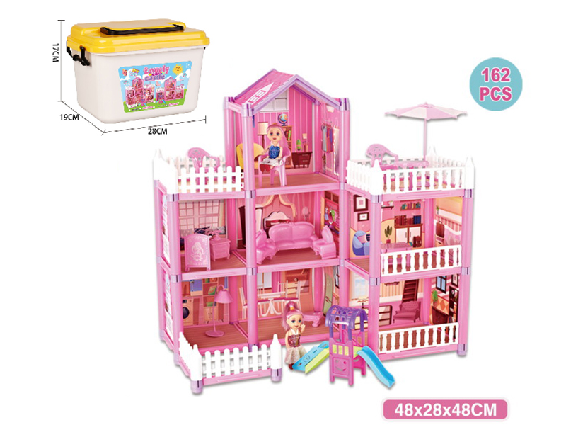 DIY Assembly Villa 162pcs