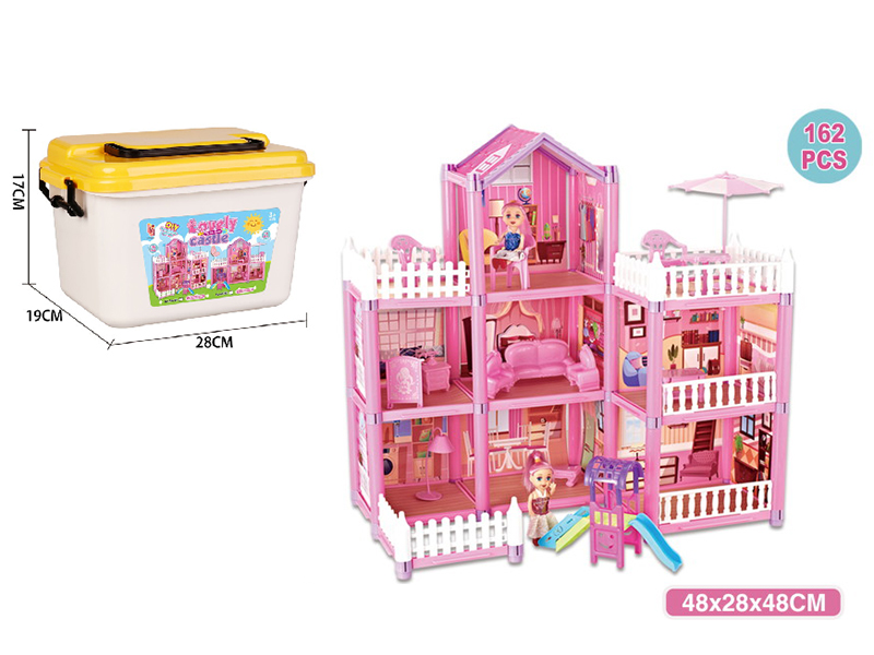 DIY Assembly Villa 162pcs