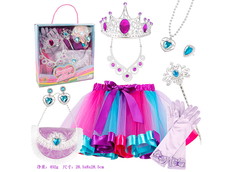 Princess Short Skirt Accessories Set