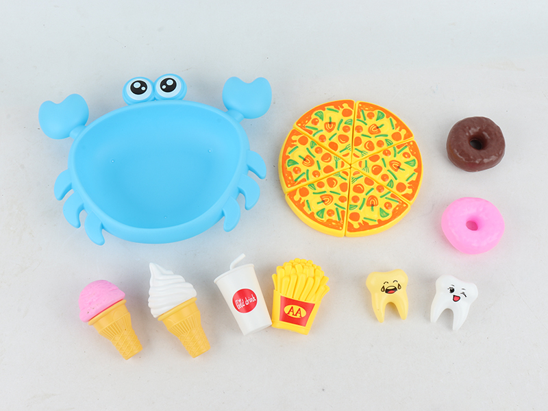 Crab Shape Plate Pizza Set