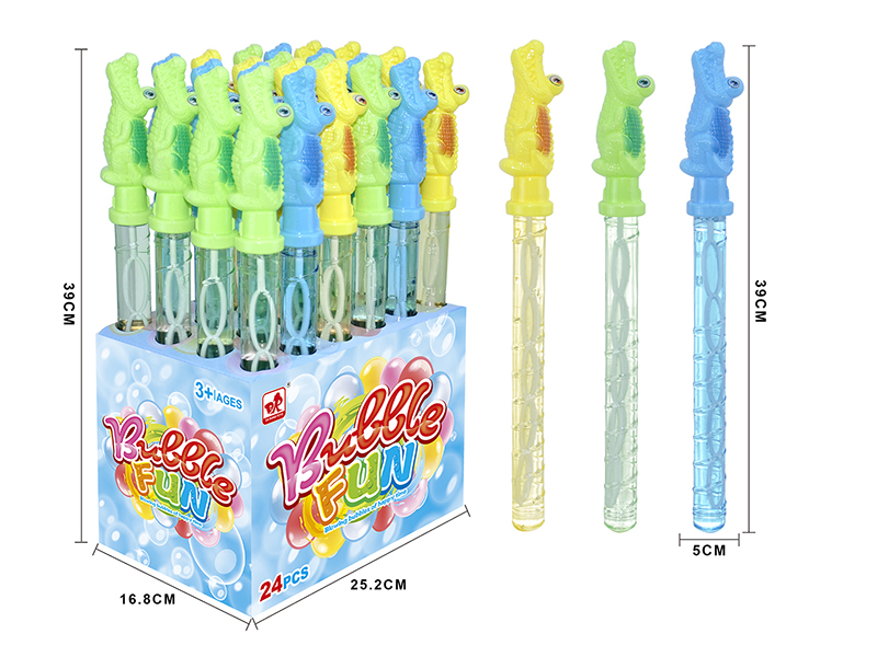 Crocodile Bubble Sticks 24pcs