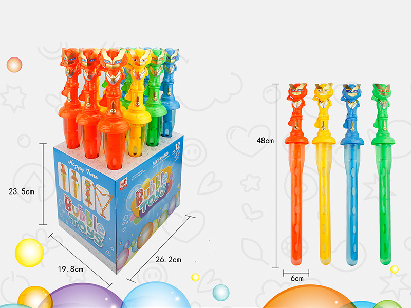 Robot Bubble Sticks 12pcs