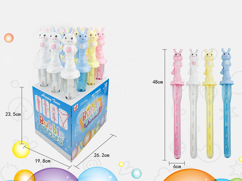 Rabbit Bubble Sticks 12pcs