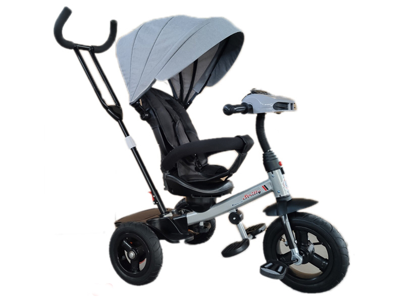 Child's Tricycle(Light And Music,360° Rotating)