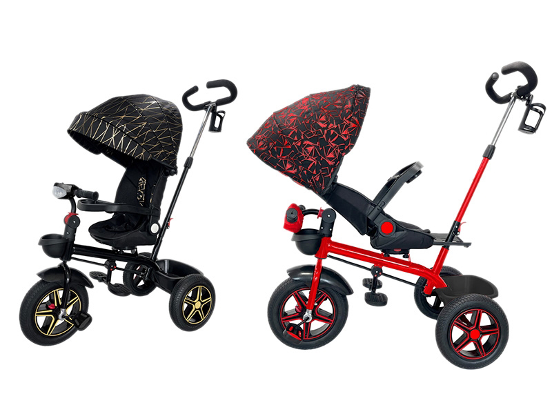 Child's Tricycle(Light And Music,360° Rotating)
