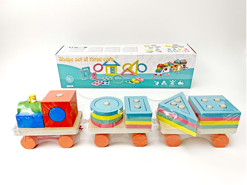 Wooden Column Train