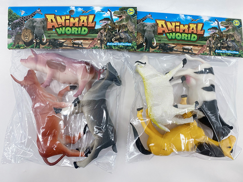 3pcs 8-Inch Farm Animals(Hollow)