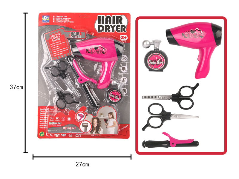 5PCS DIY Simulated Hair Styling Tool Electric Hair Dryer Set