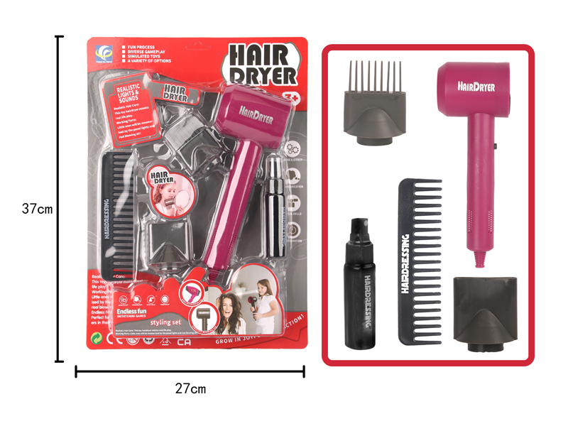 5PCS DIY Simulated Hair Styling Tool Electric Hair Dryer Set