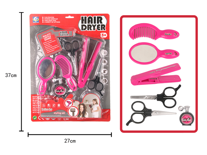 6PCS DIY Simulation Salon Hair Styling Tool Set