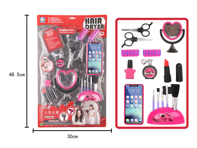11PCS DIY Simulation Salon Hair Styling Tool Set