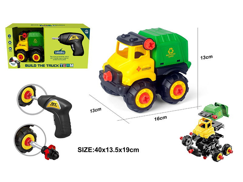 DIY Assembly Engineering Truck Set