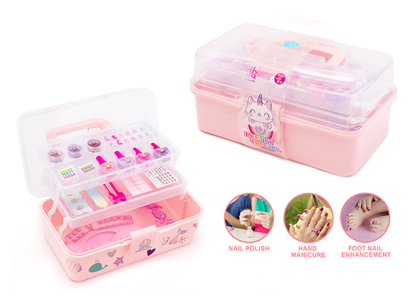 Diy Decorative Nail Enhancement Toy Set