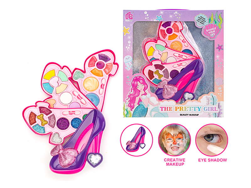 Three Layers High Heels Nail Jewelry Toy