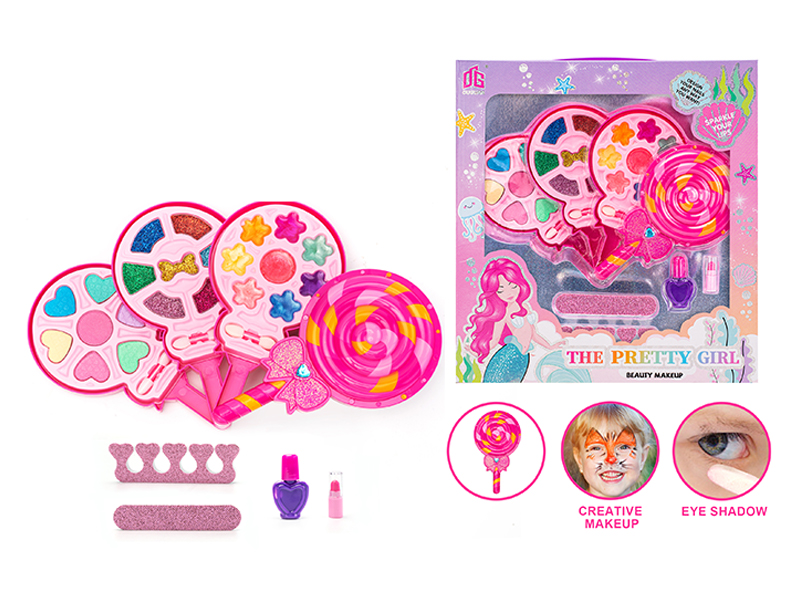 Three Layers Lollipop Nail Jewelry Toy