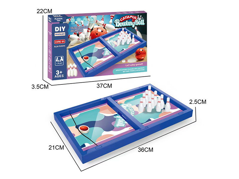 Playing Chess Bowling Ball
