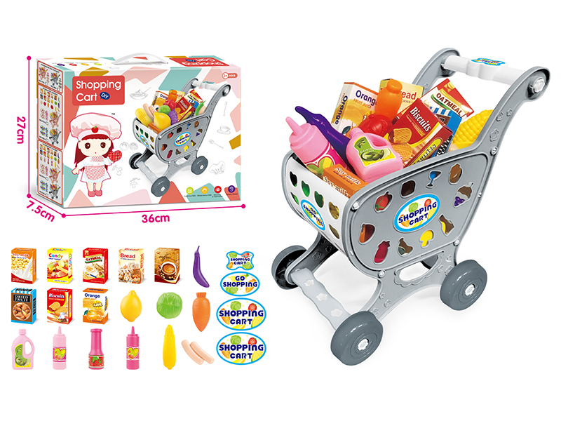 Shopping Cart Grey