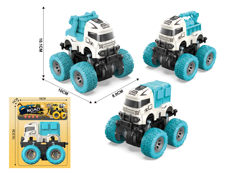 Double Friction 4Wd Spring Stunt Eco Car
