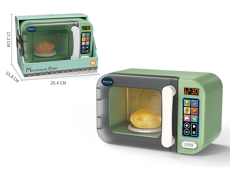 Color Changing Microwave With Turkey (Touch Screen Version)