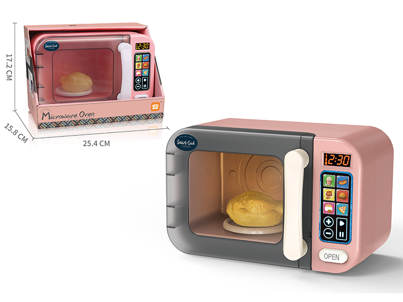 Color Changing Microwave With Turkey (Touch Screen Version)