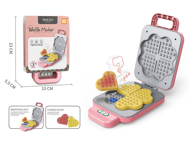 5Pcs Color Changing Waffle Set
