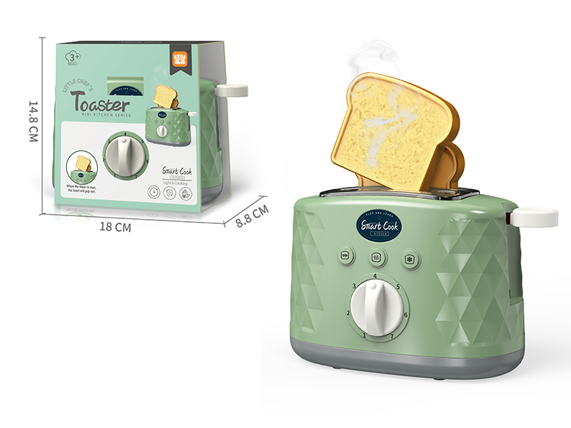 3Pcs Simulated Toaster Toy