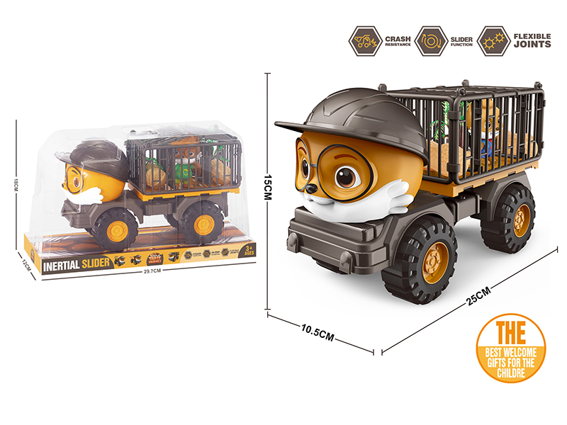 Slide Squirrel Engineering Truck