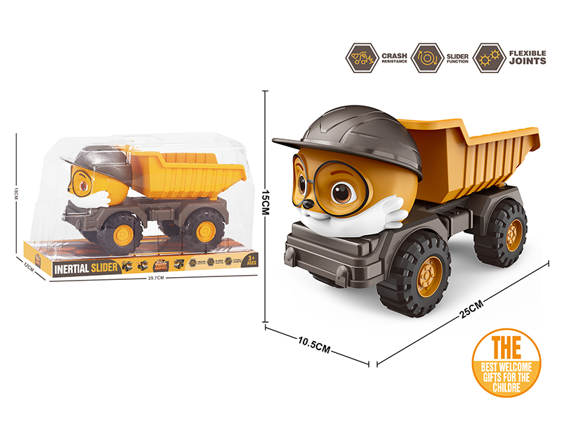 Slide Squirrel Engineering Truck