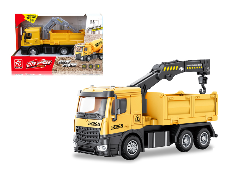 1:32 Friction Alloy Engineering Crane Carrier