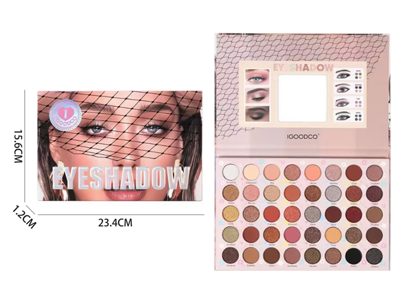 40 Color Makeup Eye Shadow Plate