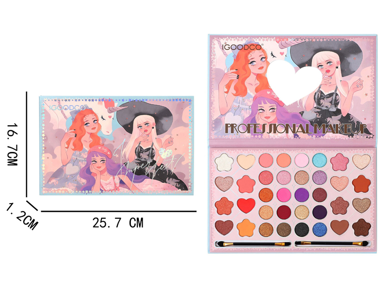 36 Color Makeup Eye Shadow Plate