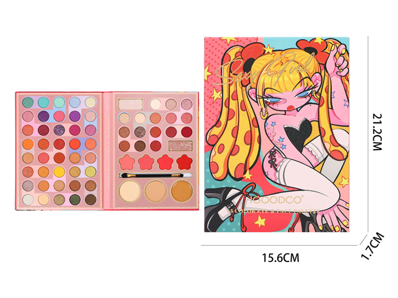 65 Color Makeup Eye Shadow Plate