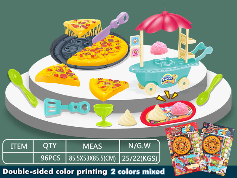 Catering Vehicle Kitchen Toy Set