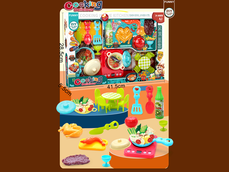 Delicious Cooking Workshop Kitchen Toy Set