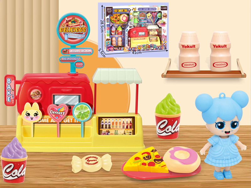 Snack Candy Shop Kitchen Toy Set
