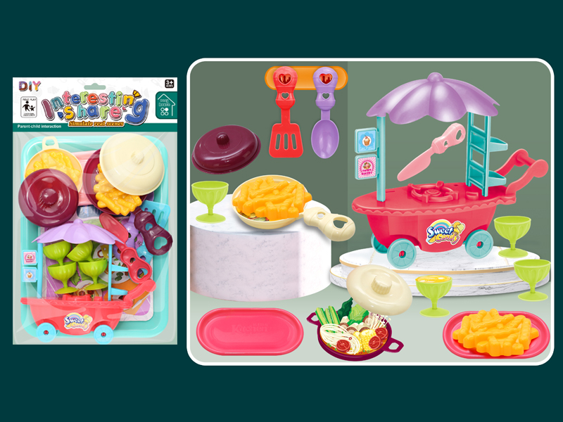 Dining Car Kitchen Toy Set