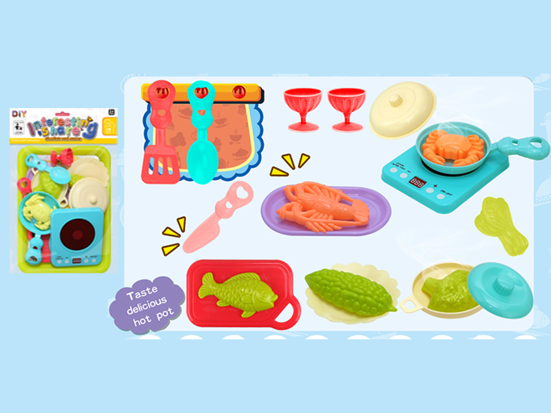 Induction Cooker Kitchen Toy Set