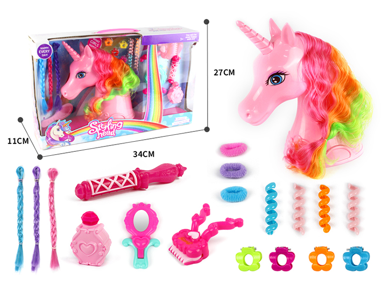 Unicorn Styling Head Makeup Toy