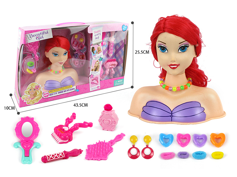 Fashion Doll Styling Head Makeup Toy