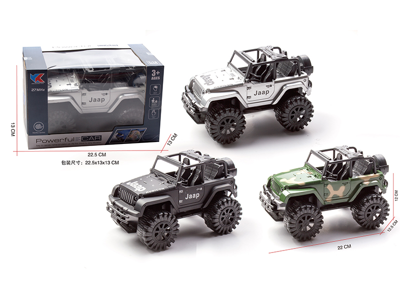1:18 Friction Simulated Jeep