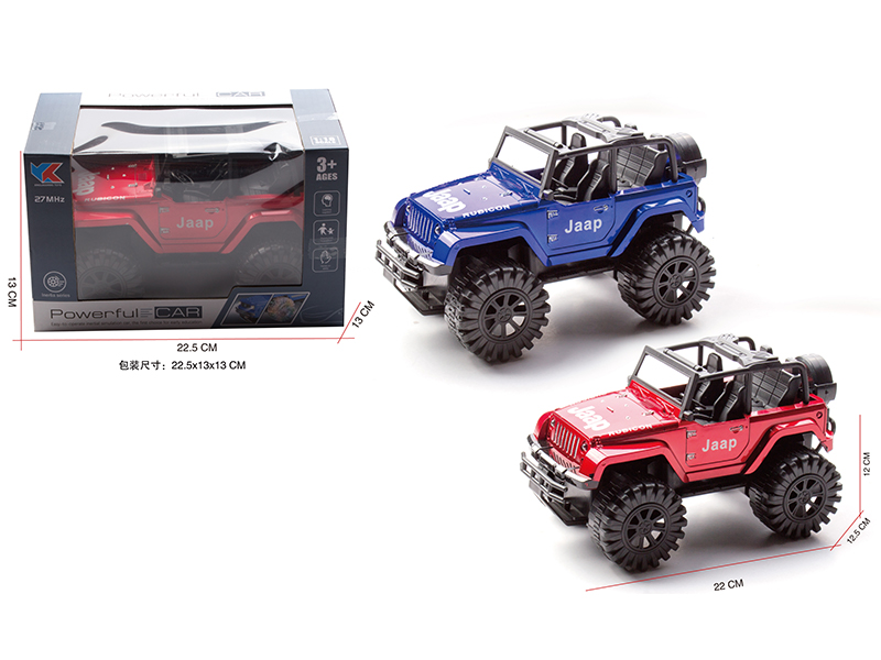 1:18 Friction Simulated Jeep