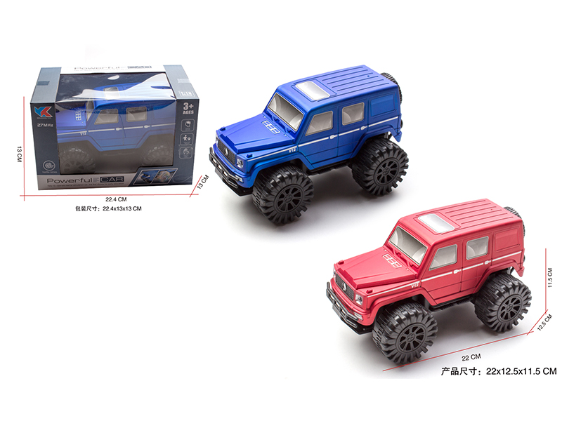 1:18 Friction Simulated Jeep