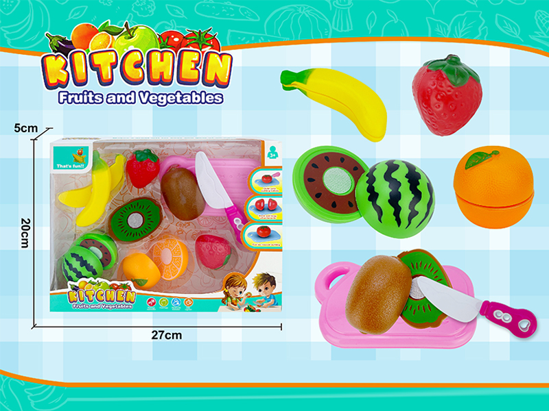 Cutting Vegetables And Fruits Toy