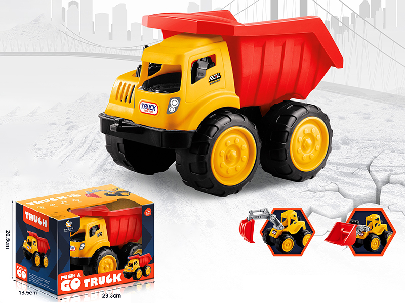 Slide Dumper Engineering Truck