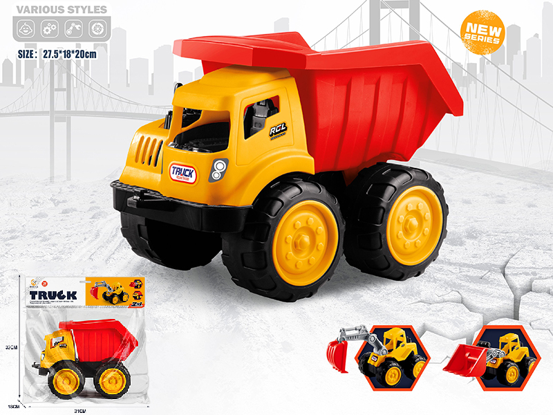 Slide Dumper Engineering Truck