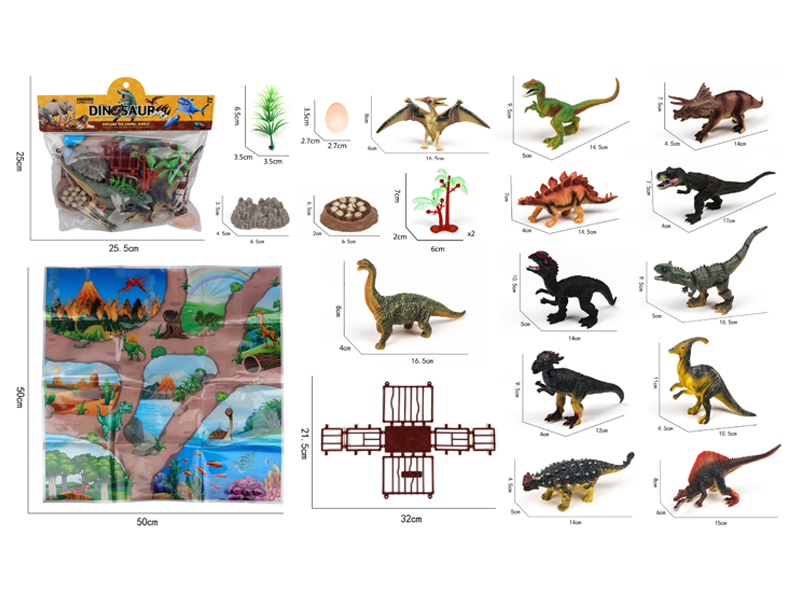 Dinosaur Toy Set