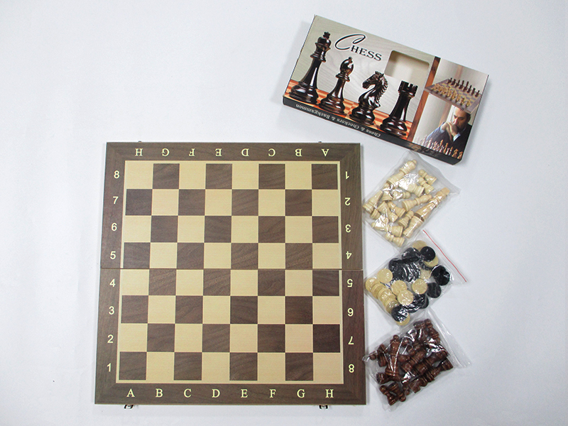 Wooden Chess Toy Set