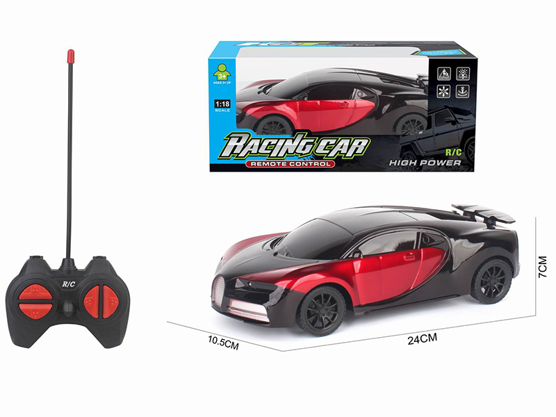 1:18 4 Channel Remote Control Car(Bugadi,Not Included Batteries)