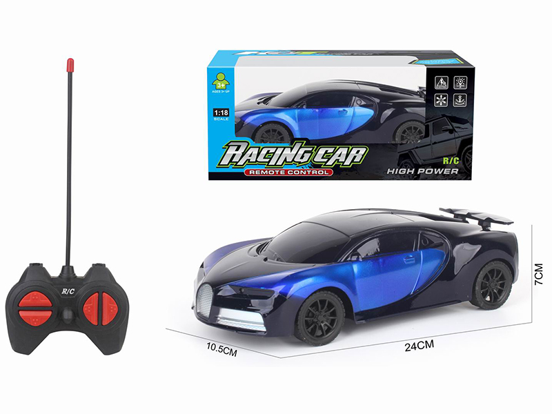 1:18 4 Channel Remote Control Car(Bugadi,Not Included Batteries)