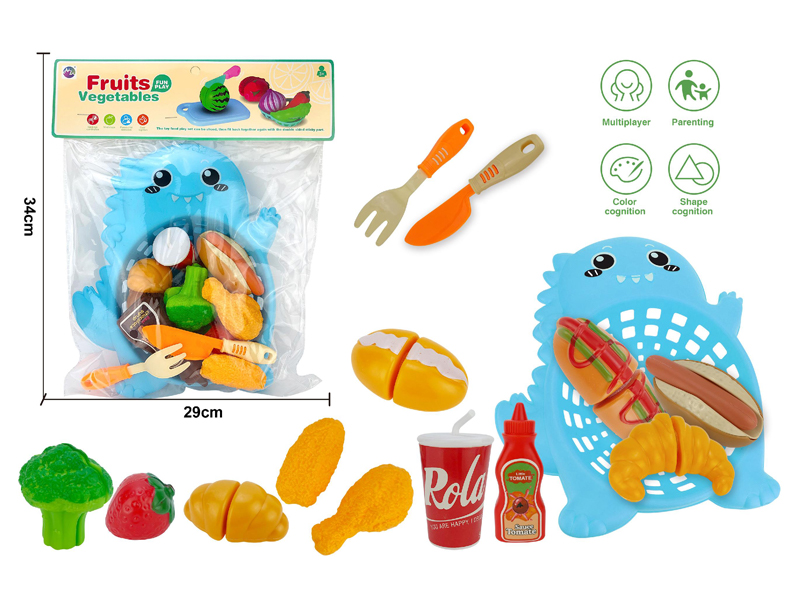 Cutting Fast Food Toy